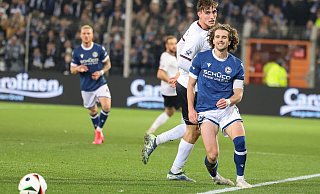 Arminia-Kapitän Mael Corboz spulte gegen Ingolstadt ein enormes Laufpensum ab. - Oliver Krato