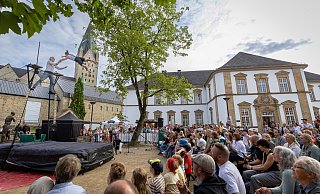 Eindrücke vom ersten Libori-Sonntag in Paderborn am Platz der kleinen Künste. - Niklas Tüns