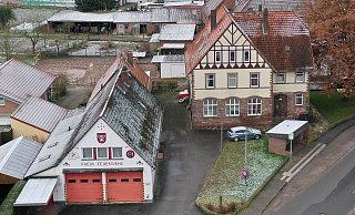 Das alte Feuerwehrhaus in der Höxteaner Ortschaft Lüchtringen muss weg. - Thomas Kube