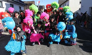 In Fürstenberg waren am Rosenmontag die Narren los. - Johannes Büttner