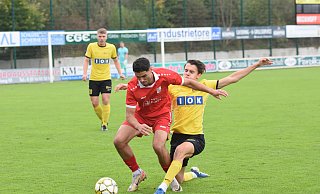 Der FC Kaunitz um Rodrigo Romano (r.) ist im Derby gegen den FSC Rheda erneut mächtig gefordert. - Philipp Bülter