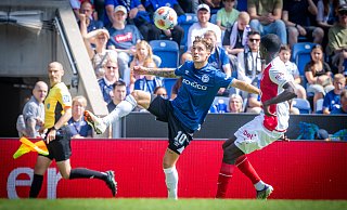 Arminia Bielefelds Neuzugang Marvin Mehlem (l.) stand im Testspiel gegen die AS Monaco in der Startformation. - Sarah Jonek Arminia Bielefelds Neuzugang Marvin Mehlem (l.) stand im Testspiel gegen die AS Monaco in der Startformation. - Sarah Jonek