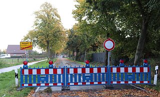 Die Varenseller Straße ist noch bis zum 11. November zwischen Kummholzstraße und Nonenplatz gesperrt. Mit dem angedachten Kreisverkehr hat das aber nichts zu tun. - Marion Pokorra-Brockschmidt