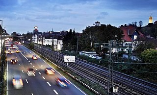 Aktuell gilt am Johannistal noch rund um die Uhr Tempo 80. Schon in wenigen Tagen ist das zumindest nachts zu schnell. - Sarah Jonek