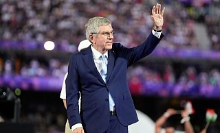 Bach tritt im kommenden Jahr als IOC-Präsident ab. - Natacha Pisarenko/AP/dpa