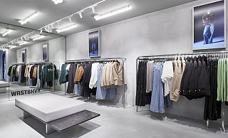 Moysig-Design hat einen Flagshipstore in Hamburg für das angesagte Berliner Mode-Unternehmen WRST BHVR entworfen. - Achim Grothaus