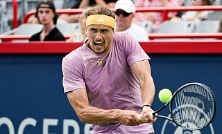 Alexander Zverev hat in Cincinnati das Achtelfinale erreicht. - Graham Hughes/The Canadian Press/AP/dpa
