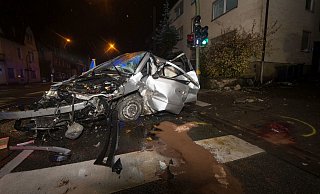 Ein Bild der Verwüstung zeigte sich den Rettern am späten 20. Oktober. Zwei 16-Jährige kam ums Leben. - CHRISTIAN MATHIESEN
