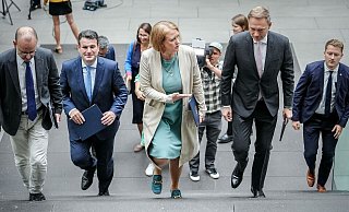 Die Ampel-Koalition hat sich über die Eckpunkte der Kindergrundsicherung geeinigt. - Kay Nietfeld/dpa