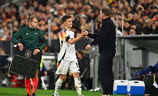 Bundestrainer Nagelsmann muss bei mehreren Spielern wie Stuttgarts Stiller das Training dosieren. - Tom Weller/dpa