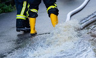 Starkregen droht auch am Freitag in NRW. - picture alliance/dpa
