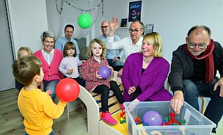 Die Stadtwerke und die von Laer Stiftung stellen Kita Werksgarten vor nahe der Stadtwerke vor. - Barbara Franke