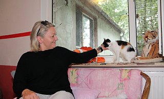 Eine Zweitkatze zur vorhandenen soll es sein. Bei den Katzenkindern desVereins Tiere in Not Verl ist Isabella Neumann schnell fündig geworden. - Alexandra Wittke