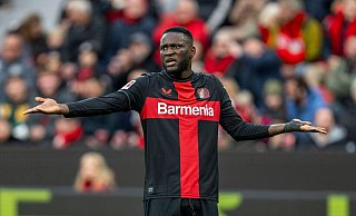 Leverkusen muss lange auf Victor Boniface verzichten. - David Inderlied/dpa