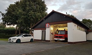 Das Feuerwehrhaus in Holzhausen soll erweitert werden. - David Schellenberg