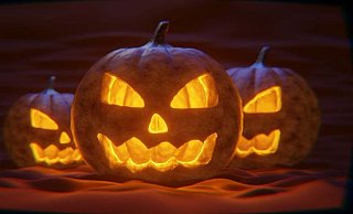 An Halloween wird es auch im Kreis Gütersloh schaurig. - Symbolfoto: Pixabay