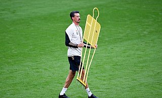 Sandro Wagner wird Co-Trainer bei der deutschen Fußball-Nationalmannschaft. - Federico Gambarini/dpa