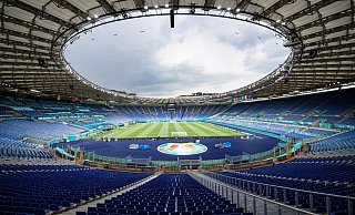 Im Olympiastadion von Rom eröffnen Italien und die Türkei die Fußball-EM. - Foto: Matthias Balk/dpa