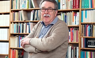 Johannes Altenberend kommt zum Vortrag in das Vereinsheim. - Wolfgang Rudolf