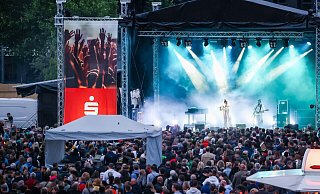Volles Haus auf dem Kesselbrink am Mittwochabend. - Sarah Jonek