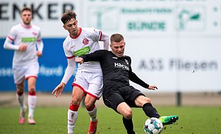 Rödinghausens Linksverteidiger Angelo Langer. - Noah Wedel