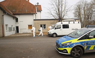 Eine Mordkommission hatte im Nachgang der Tat an der städtischen Unterkunft ermittelt. - Christian Bröder