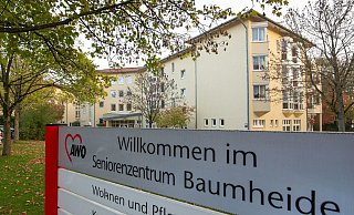Das AWO-Seniorenzentrum in Baumheide muss nach Bekanntwerden des vierten Legionärskranken im Haus schließen. - Oliver Krato