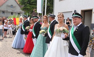 Imposanter Festumzug der St. Johannes Schützenbruderschaft - Burkhard Battran
