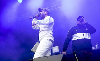 Wenn deutschem Rap ein Antisemitismusproblem nachgewiesen werden soll, geht es häufig auch um Celo und Abdi. - picture alliance / Jazzarchiv