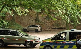 Die Reichsbürger trafen sich neulich erst in Porta Westfalica und sorgten dort für einen Polizeieinsatz. - Nadine Schwan Die Reichsbürger trafen sich neulich erst in Porta Westfalica und sorgten dort für einen Polizeieinsatz. - Nadine Schwan