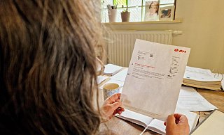 „Wir haben Ihre Anmeldung korrigiert“ teilte Eon der Portanerin mit und entschuldigte sich. Danach kamen wieder Rechnungen. MT-Foto: - Ilja Regier