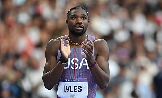 US-Sprintstar Noah Lyles hat sich verlobt. - Michael Kappeler/dpa