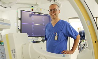Hat viel erreicht für die Radiologie am Klinikum Herford: Alexander Petrovitch war seit 2019 Chefarzt für diagnostische und interventionelle Radiologie und Neuroradiologie. Jetzt verlässt er das Krankenhaus wieder. - Jan-Henrik Gerdener