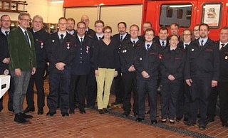 Im Jahr 2019 konnte die Löschgruppe vier neue Mitglieder gewinnen.  - Feuerwehr Höxter