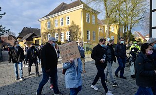 In Rietberg hatte es bereits Proteste mit rund 500 Teilnehmenden gegeben. - Wolfgang Wotke