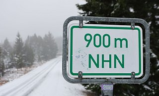 Ab einer Höhe von 400 bis 600 Meter kann es schneien. - Matthias Bein/dpa