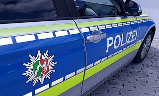 Polizeieinsatz in einem Supermarkt in Rödinghausen (Symbolbild). - Simone Flörke