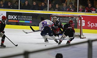 Jendrik Allendorf stand im Tor gegen die Hammer Eisbären. - Yvonne Gottschlich