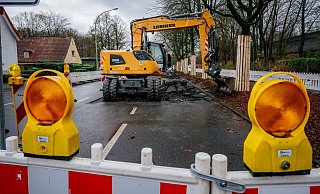 Im Rahmen des Projektes Fürstenweg 4.0 finden seit Ende 2019 verschiedene Maßnahmen an und um den Fürstenweg statt. - Besim Mazhiqi