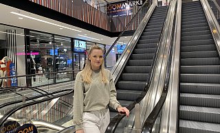 Im Einkaufszentrum Loom haben vorerst alle Bekleidungsgeschäfte geschlossen. Hanna Tenkhoff musste ihren Job bei "Only" aufgeben. - Charlotte Mahncke