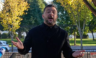 Selenskyj äußerte sich nur vage zu dem Thema. - Manuel Balce Ceneta/AP/dpa