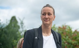 Sieht die DFB-Frauen unter Horst Hrubesch auf einem guten Weg: Almuth Schult. - Sebastian Gollnow/dpa
