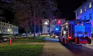 Das Feuer war am 24. April in der ZUE ausgebrochen. - Feuerwehr Herford