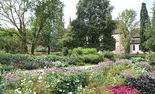 Der Remtergarten am Schloss Corvey ist zu jeder Jahreszeit ein Anziehungspunkt für Gartenfreunde. - Huxarium