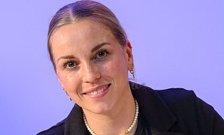 Bahnradsportlerin Emma Hinze fordert höhere Preisgelder. - Patrick Pleul/dpa