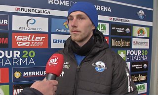 Paderborns Tjark Scheller steht im Video-Interview Rede und Antwort. - Robert Hilberath