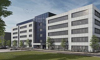 Der Neubau für die Medizinische Fakultät der Universität Bielefeld. - Goldbeck Bau