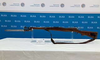 Mit dieser Waffe schoss der Täter in München. - Frederick Mersi/dpa