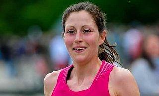 Erfreut über ihre Leistung in Berlin: Franzi Bossow vom TSVE, hier beim Hermannslauf, steigerte sich beim Marathon in Berlin enorm. - Privat Erfreut über ihre Leistung in Berlin: Franzi Bossow vom TSVE, hier beim Hermannslauf, steigerte sich beim Marathon in Berlin enorm. - Privat