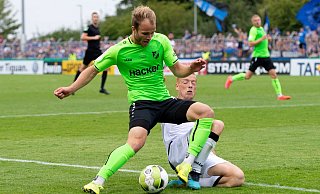 Patrick Kurzen traf in Duisburg zum Ausgleich für den SV Rödinghausen. - Noah Wedel